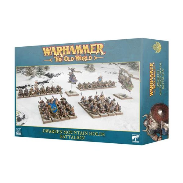 WARHAMMER - THE OLD WORLD - DWARFEN MOUNTAIN HOLDS BATTALION 3 WARHAMMER - THE OLD WORLD - DWARFEN MOUNTAIN HOLDS BATTALION