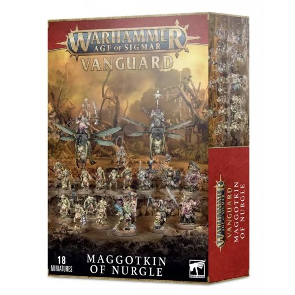 WARHAMMER AGE OF SIGMAR - VANGUARD - MAGGOTKIN OF NURGLE 3 WARHAMMER AGE OF SIGMAR - VANGUARD - MAGGOTKIN OF NURGLE