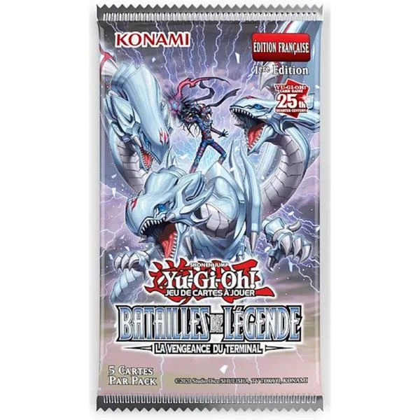 YU GI OH ! BATAILLES DE LÉGENDE - LA VENGEANCE DU TERMINAL - BOÎTE DE 24 BOOSTERS 4 YU GI OH ! BATAILLES DE LÉGENDE - LA VENGEANCE DU TERMINAL - BOÎTE DE 24 BOOSTERS – Image 2