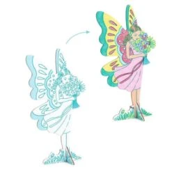 COLORIE ASSEMBLE ET JOUE - MONDE ENCHANTE - DJECO -Créatifs Jeux Magasin c