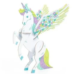 COLORIE ASSEMBLE ET JOUE - MONDE ENCHANTE - DJECO -Créatifs Jeux Magasin co