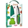 COUTEAU KIDS VERT - CHEF CLUB -Créatifs Jeux Magasin couteau vert5 600x600