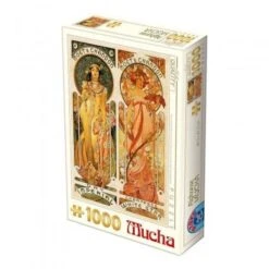 PUZZLE D-TOYS - A.MUCHA : MOET ET CHANDON - 1000 PIECES