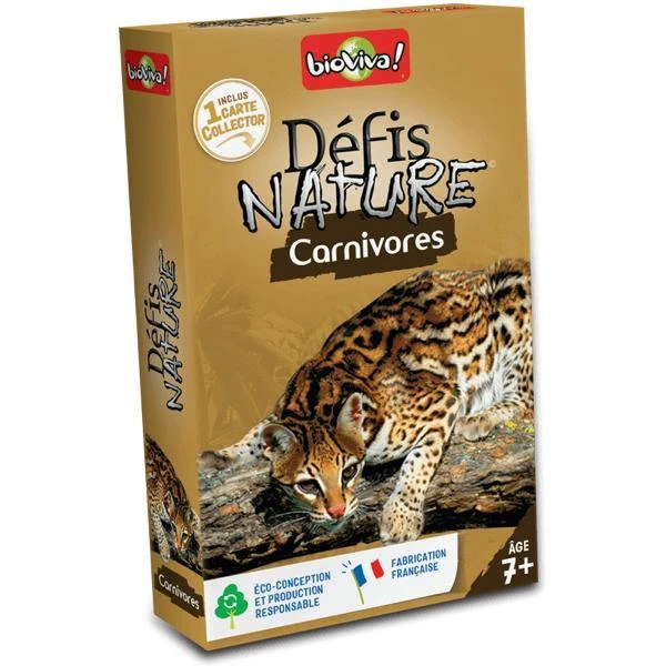 DEFIS NATURE - CARNIVORES 3 DEFIS NATURE - CARNIVORES