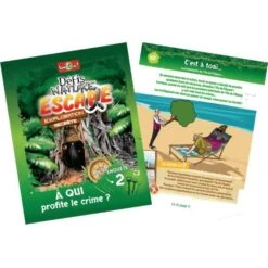 DEFIS NATURE ESCAPE - EXPLORATION SECRÈTE -Créatifs Jeux Magasin defis nature escape exploration secrete 4