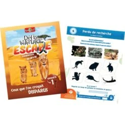 DEFIS NATURE - ESCAPE : MISSION SURVIE -Créatifs Jeux Magasin defis nature escape mission survie 3