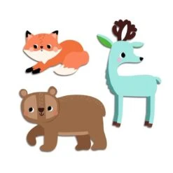 GOMMETTES STICKERS - ANIMAUX DE LA FORET - DJECO -Créatifs Jeux Magasin djeco2 4