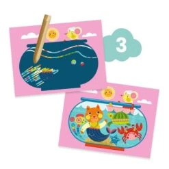 COFFRET 6 ACTIVITES - LE CHAT ET SES AMIS - DJECO -Créatifs Jeux Magasin djeco3 11