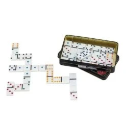 DOMINOS DOUBLE 6 COULEUR -Créatifs Jeux Magasin domino double 6 3