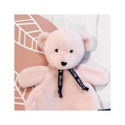 L'OURS DORLOTIN - DOUDOU ROSE POUDRE - MAILOU -Créatifs Jeux Magasin dou ours dorlotin rose