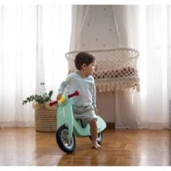 DRAISIENNE SCOOTER MENTHE JANOD -Créatifs Jeux Magasin draisienne scooter mint bois 2