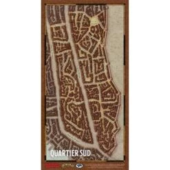 DD5 - VOL DES DRAGONS - PLAN DES QUARTIERS WATERDEEP -Créatifs Jeux Magasin dungeons dragons 5e ed le vol des dragons plans individuels des quartiers de waterdeep 5