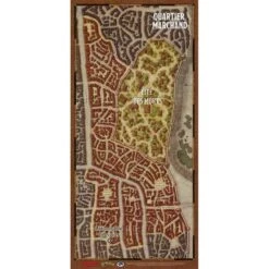 DD5 - VOL DES DRAGONS - PLAN DES QUARTIERS WATERDEEP -Créatifs Jeux Magasin dungeons dragons 5e ed le vol des dragons plans individuels des quartiers de waterdeep 6