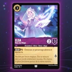 DISNEY LORCANA - PREMIER CHAPITRE - BOÎTE DE 24 BOOSTERS -Créatifs Jeux Magasin elsa