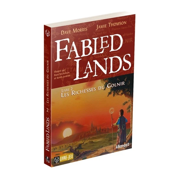 LIVRE JEU - FABLED LANDS - LIVRE 2 : LES RICHESSES DU GOLNIR 3 LIVRE JEU - FABLED LANDS - LIVRE 2 : LES RICHESSES DU GOLNIR