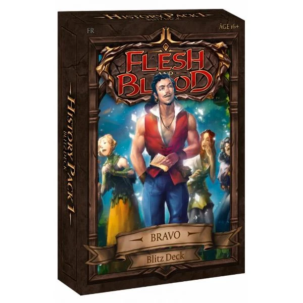 FLESH AND BLOOD - HISTORY PACK 1 - DECK BLITZ : BRAVO 3 FLESH AND BLOOD - HISTORY PACK 1 - DECK BLITZ : BRAVO