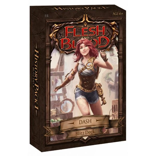 FLESH AND BLOOD - HISTORY PACK 1 - DECK BLITZ : DASH 3 FLESH AND BLOOD - HISTORY PACK 1 - DECK BLITZ : DASH