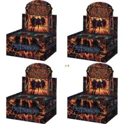 FLESH AND BLOOD - OUTSIDERS - CARTON SCELLÉ DE 4 BOÎTES DE 24 BOOSTERS