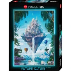 PUZZLE HEYE FUTURE CITIES - G. BARKAN : ILE DU CIEL - 1000 PIECES