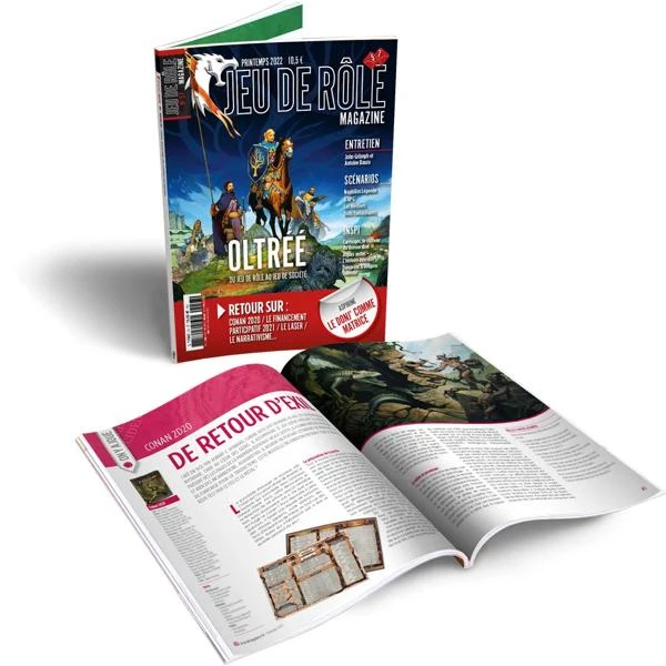 JEU DE RÔLE MAGAZINE - #57 - PRINTEMPS 2022 4 JEU DE RÔLE MAGAZINE - #57 - PRINTEMPS 2022 – Image 2
