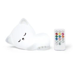 VEILLEUSE CHAT STELLA AVEC TELECOMMANDE - LITTLE L