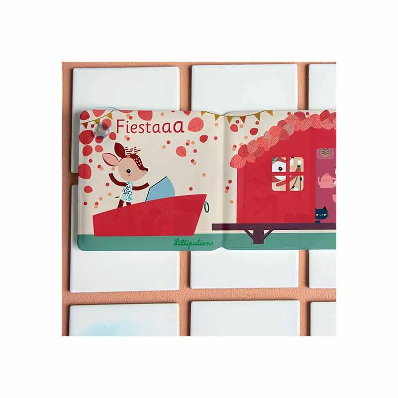 LIVRE PANNEAU DE BAIN MAGIQUE FIESTAAA... - LILLIPUTIENS 4 LIVRE PANNEAU DE BAIN MAGIQUE FIESTAAA... - LILLIPUTIENS – Image 2