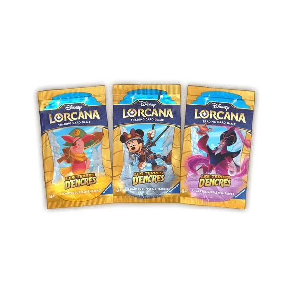 DISNEY LORCANA - TERRES D'ENCRES - BOOSTER 3 DISNEY LORCANA - TERRES D'ENCRES - BOOSTER