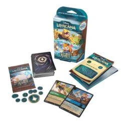 DISNEY LORCANA - CIEL SCINTILLANT - DECK DE DÉMARRAGE - GO GO TOMAGO / GADGET -Créatifs Jeux Magasin lorcana deck de demarrage la mer azurite go go tamago et gadget 2
