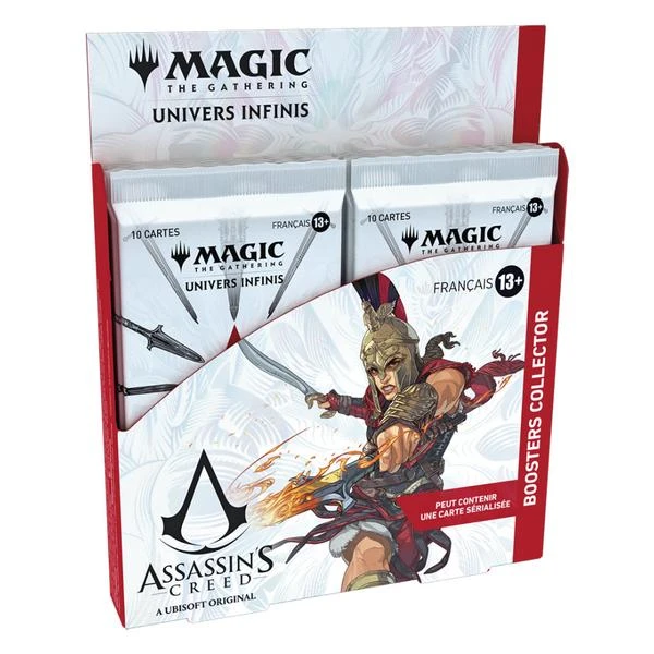 MAGIC - ASSASSIN'S CREED - BOÎTE DE 12 BOOSTERS COLLECTOR 3 MAGIC - ASSASSIN'S CREED - BOÎTE DE 12 BOOSTERS COLLECTOR