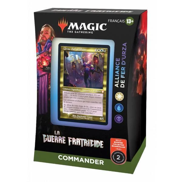 MAGIC - LA GUERRE FRATRICIDE - COMMANDER - ALLIANCE DE FER D'URZA 3 MAGIC - LA GUERRE FRATRICIDE - COMMANDER - ALLIANCE DE FER D'URZA