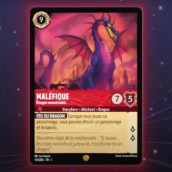 DISNEY LORCANA - PREMIER CHAPITRE - BOÎTE DE 24 BOOSTERS -Créatifs Jeux Magasin malefique