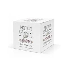MUG - MAMAN CHERIE QUE J'AIME D'AMOUR - LABELTOUR -Créatifs Jeux Magasin mug maman cherie crea bisontine