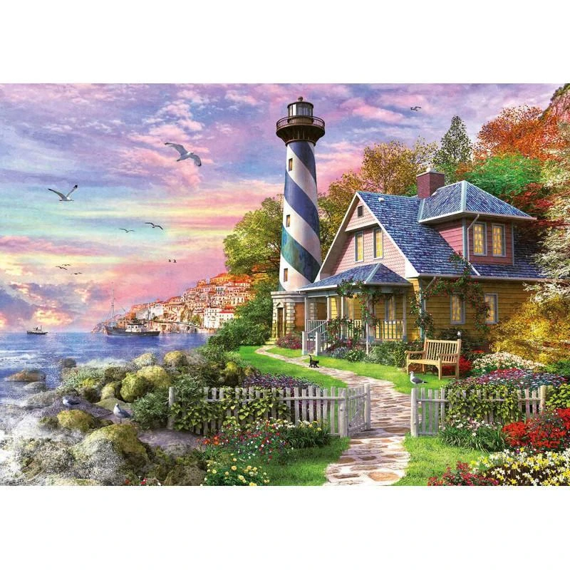 PUZZLE EDUCA : PHARE A ROCK BAY - 1000 PIECES 4 PUZZLE EDUCA : PHARE A ROCK BAY - 1000 PIECES – Image 2