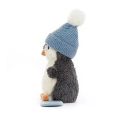PELUCHE PETIT PINGOUIN ET SNOWBOARD - JELLYCAT -Créatifs Jeux Magasin pingouin1