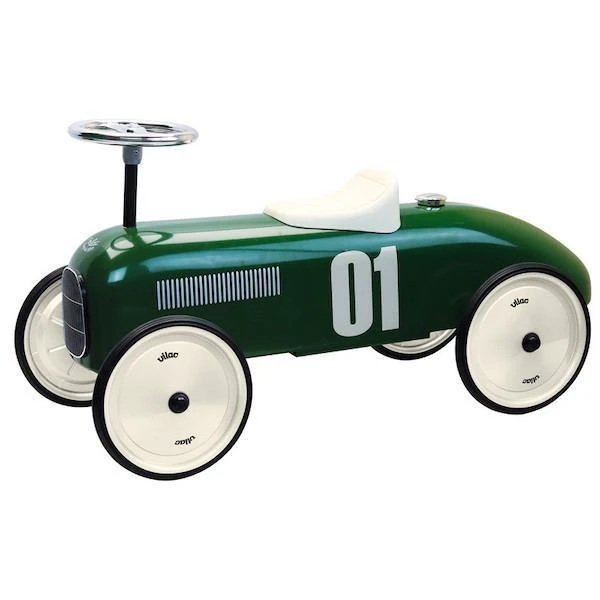 PORTEUR METAL VINTAGE VERT FONCE - VILAC 4 PORTEUR METAL VINTAGE VERT FONCE - VILAC – Image 2