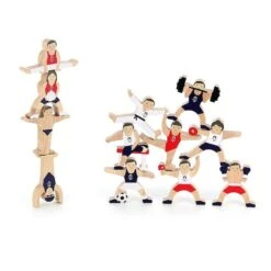 JEU D'EQUILIBRE ATHLETES - PARIS 2024 - VILAC -Créatifs Jeux Magasin produit 155 5521