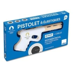 PISTOLET A ELASTIQUES - PARIS 2024 - VILAC -Créatifs Jeux Magasin produit 160 5543