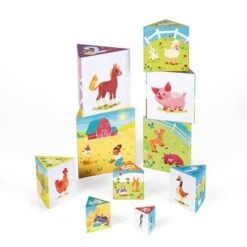 PYRAMIDE TRIANGLE FERME - JANOD -Créatifs Jeux Magasin pyramide triangle la vie a la ferme 2