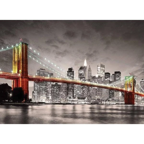 PUZZLE EUROGRAPHICS : PONT DE BROOKLYN, NEW YORK - 1000 PIECES 4 PUZZLE EUROGRAPHICS : PONT DE BROOKLYN, NEW YORK - 1000 PIECES – Image 2