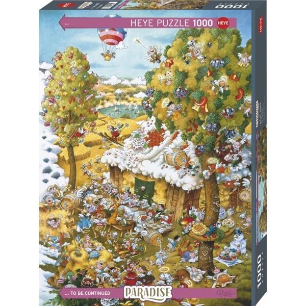 PUZZLE HEYE - PARADISE - M. RYBA : EN ETE - 1000 PIECES 3 PUZZLE HEYE - PARADISE - M. RYBA : EN ETE - 1000 PIECES