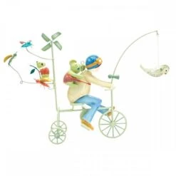 MOBILE TRIPLETTE CHOUETTE ET KOALA KAKI - L'OISEAU BATEAU -Créatifs Jeux Magasin triplette chouette koala kaki