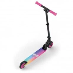 TROTTINETTE MECANIQUE - RAINBOW - BUKI -Créatifs Jeux Magasin trottiete mecanique rainbow