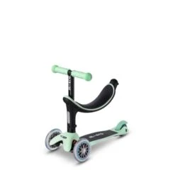 TROTTINETTE EVOLUTIVE MINI 3 EN 1 REVOLUTION - MINT - MICRO MOBILITY -Créatifs Jeux Magasin trottinette evolue mini micro 3en1 revolution mint