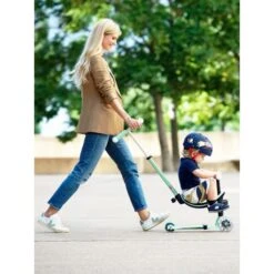 TROTTINETTE EVOLUTIVE MINI 3 EN 1 REVOLUTION - MINT - MICRO MOBILITY -Créatifs Jeux Magasin trottinette evolutive micro 3en1 revolution mint 1