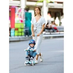 TROTTINETTE EVOLUTIVE MINI 3 EN 1 REVOLUTION - BLEU - MICRO MOBILITY -Créatifs Jeux Magasin trottinette evolutive o 3en1 revolution mint