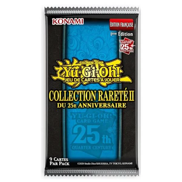 YU GI OH ! COLLECTION RARETÉ DU 25ème ANNIVERSAIRE II - BOÎTE DE 24 BOOSTERS 4 YU GI OH ! COLLECTION RARETÉ DU 25ème ANNIVERSAIRE II - BOÎTE DE 24 BOOSTERS – Image 2